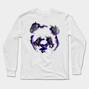 Panda - Abstract Long Sleeve T-Shirt